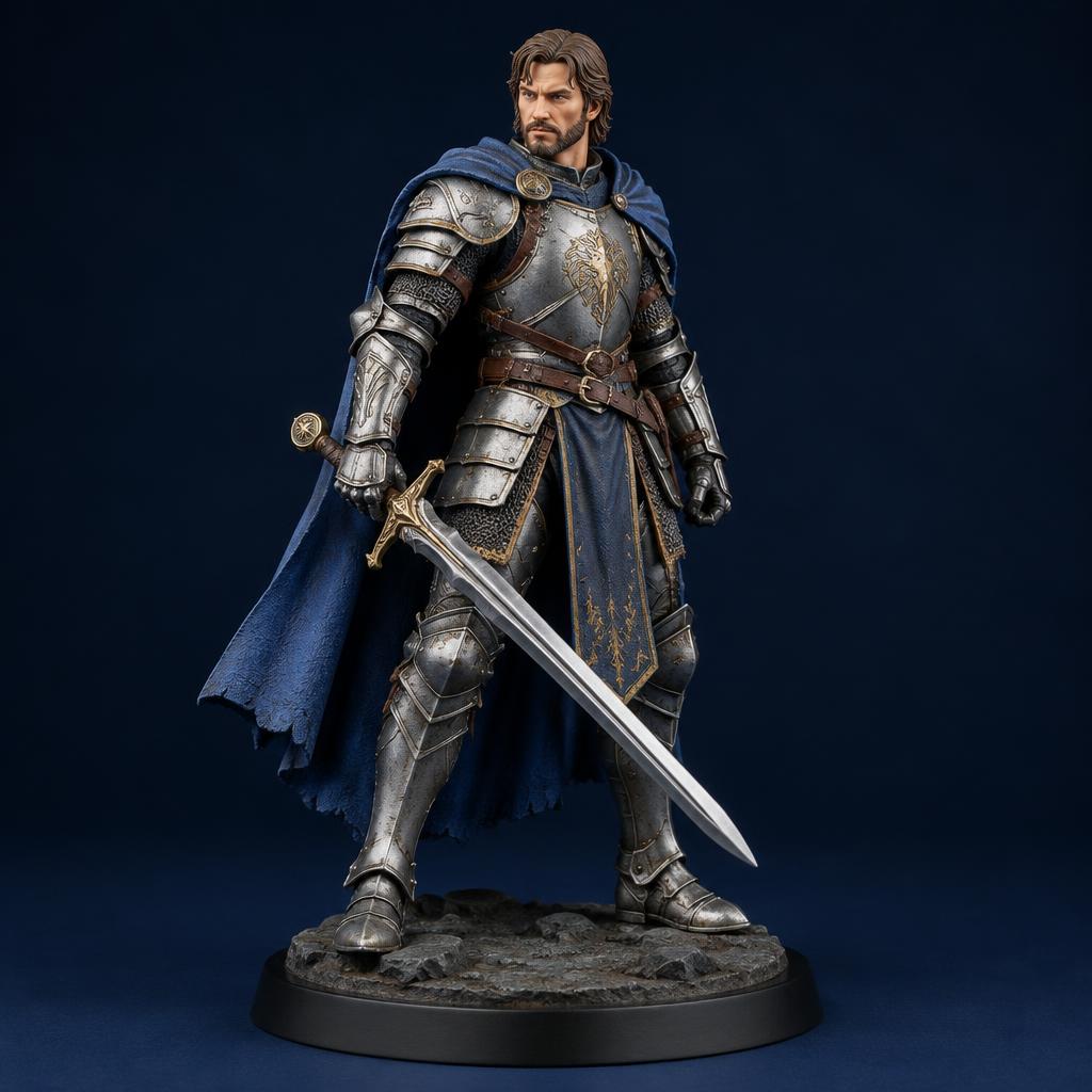 Iron Oath Knight Statue